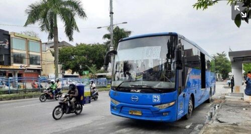 Bus Trans Metro Pekanbaru (TMP). (Foto: Int)